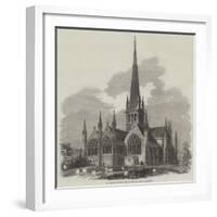 St Nicholas Church, Great Yarmouth, Lately Restored-null-Framed Giclee Print