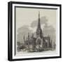 St Nicholas Church, Great Yarmouth, Lately Restored-null-Framed Giclee Print