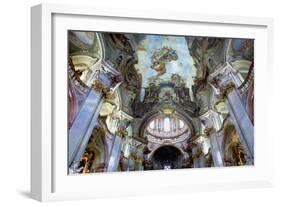 St. Nicholas Church in Mala Strana (1673-1752)-null-Framed Photo