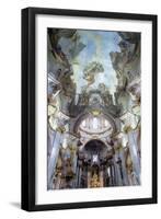 St. Nicholas church in Mala Strana (1673-1752)-null-Framed Art Print