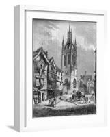 'St. Nicholas Church, Newcastle-upon-Tyne', 1845-John Jackson-Framed Giclee Print