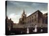 St Nicholas Church, Newcastle Upon Tyne, from the South East, C.1789-Ralph Waters II-Stretched Canvas