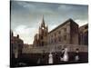 St Nicholas Church, Newcastle Upon Tyne, from the South East, C.1789-Ralph Waters II-Stretched Canvas
