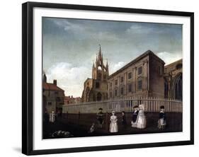 St Nicholas Church, Newcastle Upon Tyne, from the South East, C.1789-Ralph Waters II-Framed Giclee Print
