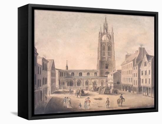 St Nicholas' Church, Newcastle Upon Tyne-Robert Johnson-Framed Stretched Canvas