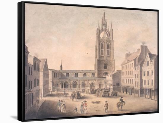 St Nicholas' Church, Newcastle Upon Tyne-Robert Johnson-Framed Stretched Canvas