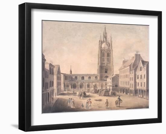 St Nicholas' Church, Newcastle Upon Tyne-Robert Johnson-Framed Giclee Print