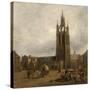 St Nicholas Church, Newcastle Upon Tyne-Jock Wilson-Stretched Canvas
