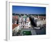 St. Nicholas Church, Old Town Square, Josefov, Prague, Central Bohemia, Czech Republic-null-Framed Art Print