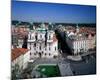 St. Nicholas Church, Old Town Square, Josefov, Prague, Central Bohemia, Czech Republic-null-Mounted Art Print