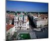 St. Nicholas Church, Old Town Square, Josefov, Prague, Central Bohemia, Czech Republic-null-Mounted Art Print