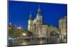 St. Nicholas Church on the Old Town Square, Prague, Central Bohemia, Czech Republic-null-Mounted Art Print