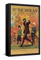 St. Nicholas for Boys and Girls-Garrett Price-Framed Stretched Canvas