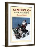 St. Nicholas - for Young Folks, Christmas Number-null-Framed Art Print