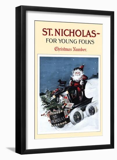 St. Nicholas - for Young Folks, Christmas Number-null-Framed Art Print