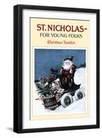 St. Nicholas - for Young Folks, Christmas Number-null-Framed Art Print