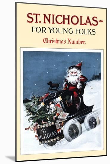 St. Nicholas - for Young Folks, Christmas Number-null-Mounted Art Print