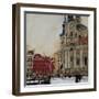 St Nicholas from the Square, Prague-Susan Brown-Framed Giclee Print