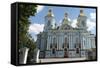 St Nicholas Naval Cathedral, St Petersburg, Russia, 2011-Sheldon Marshall-Framed Stretched Canvas