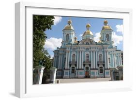 St Nicholas Naval Cathedral, St Petersburg, Russia, 2011-Sheldon Marshall-Framed Photographic Print
