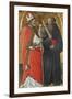 St. Nicholas of Bari and St. Benedict. Left wing of a triptych. Ca. 1400-Giovanni dal Ponte-Framed Giclee Print