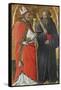 St. Nicholas of Bari and St. Benedict. Left wing of a triptych. Ca. 1400-Giovanni dal Ponte-Framed Stretched Canvas