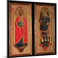 St. Nicholas of Bari and St. Michael, C.1423-Fra Angelico-Mounted Giclee Print