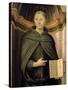 St. Nicholas of Tolentino-Pietro Perugino-Stretched Canvas