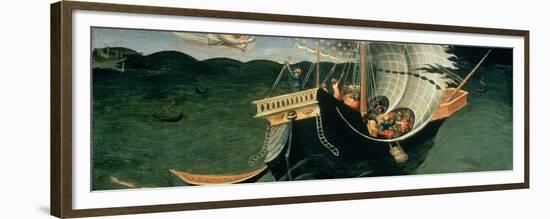 St. Nicholas Rebuking the Tempest-Bicci di Lorenzo-Framed Giclee Print