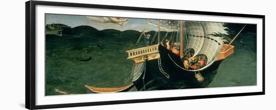 St. Nicholas Rebuking the Tempest-Bicci di Lorenzo-Framed Giclee Print