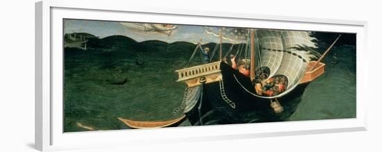 St. Nicholas Rebuking the Tempest-Bicci di Lorenzo-Framed Giclee Print