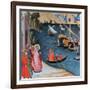 St Nicholas Saves Mira from Famine, C1327-1332-Ambrogio Lorenzetti-Framed Giclee Print