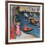 St Nicholas Saves Mira from Famine, C1327-1332-Ambrogio Lorenzetti-Framed Giclee Print