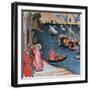 St Nicholas Saves Mira from Famine, C1327-1332-Ambrogio Lorenzetti-Framed Giclee Print