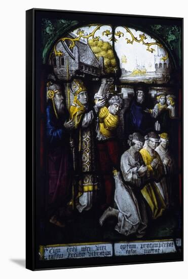 St Nicholas Stops an Execution-null-Framed Stretched Canvas