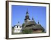 St. Nicholas Wooden Church, Svaliava, Zakarpattia Oblast, Transcarpathia, Ukraine-Ivan Vdovin-Framed Photographic Print