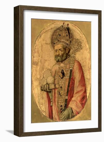 St. Nicholas-Antonio Vivarini-Framed Giclee Print