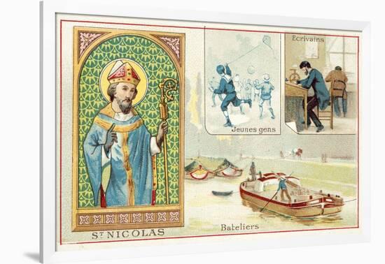 St Nicholas-null-Framed Giclee Print