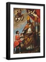 St Nicholaus-Massimo Stanzione-Framed Giclee Print