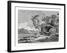 St Nicolas Bay, Brunswick Peninsula, Patagonia, 19th Century-null-Framed Giclee Print