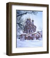 St. Nikolas Monastery, Moscow, Russia-null-Framed Art Print