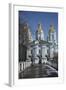 St. Nikolas's Cathedral, St. Petersburg, Russia, Europe-Godong-Framed Photographic Print