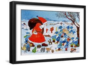 St. Nikolaus-Christian Kaempf-Framed Giclee Print