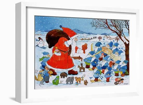 St. Nikolaus-Christian Kaempf-Framed Giclee Print