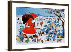 St. Nikolaus-Christian Kaempf-Framed Giclee Print