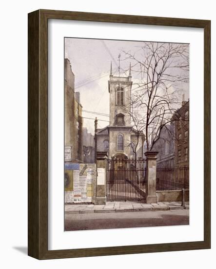 St Olave Jewry, London, 1887-John Crowther-Framed Giclee Print