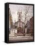 St Olave Jewry, London, 1887-John Crowther-Framed Stretched Canvas