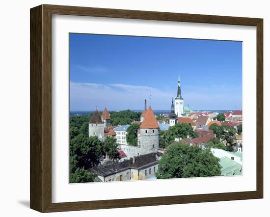 St Olavs Church, Tallinn, Estonia-Peter Thompson-Framed Photographic Print