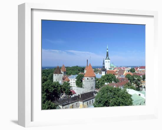 St Olavs Church, Tallinn, Estonia-Peter Thompson-Framed Photographic Print