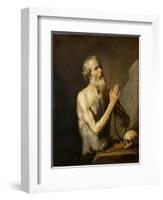 St. Onuphrius, 1637-Jusepe de Ribera-Framed Giclee Print